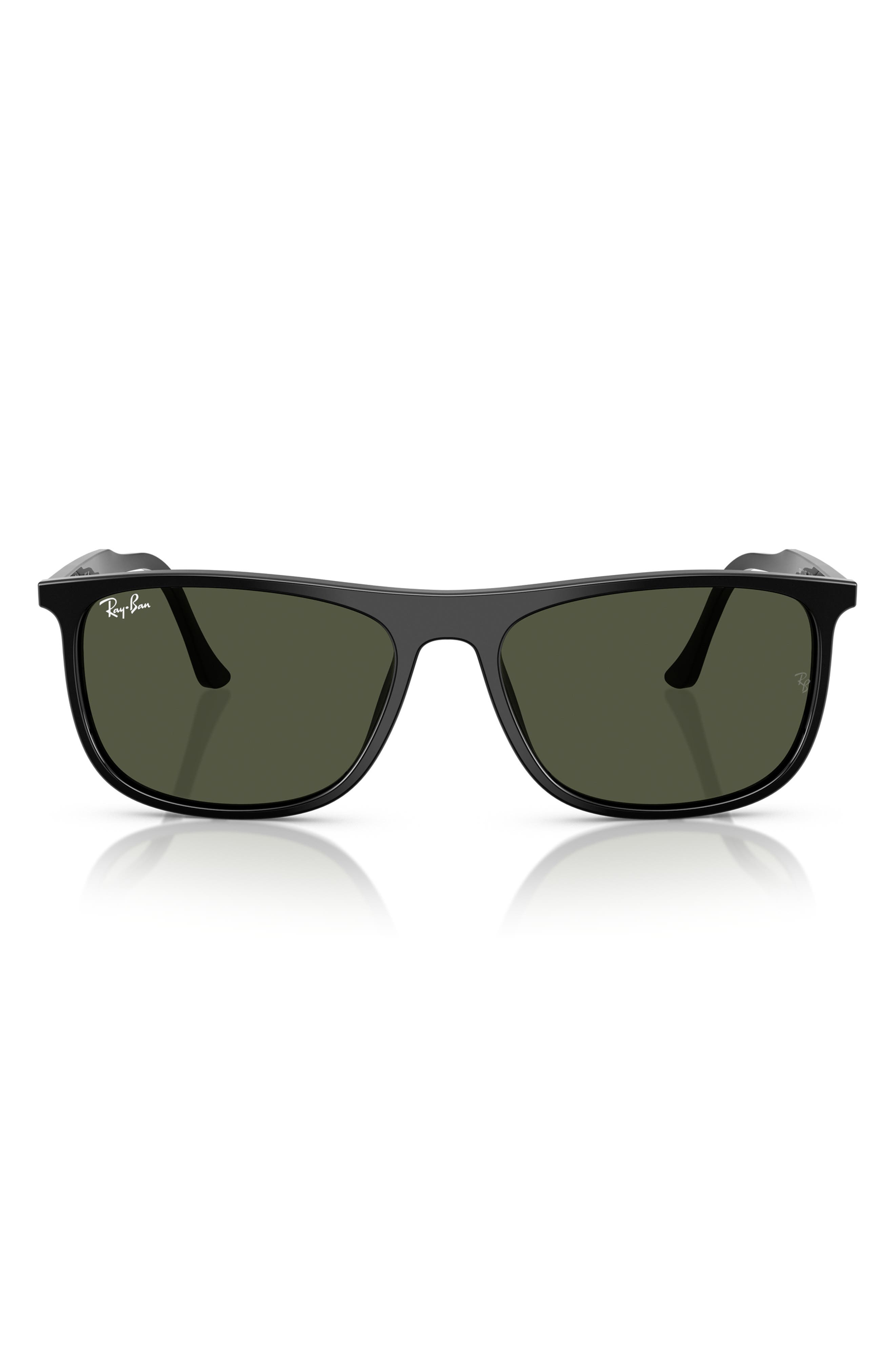 Ray-Ban 58mm Rectangular Sunglasses
