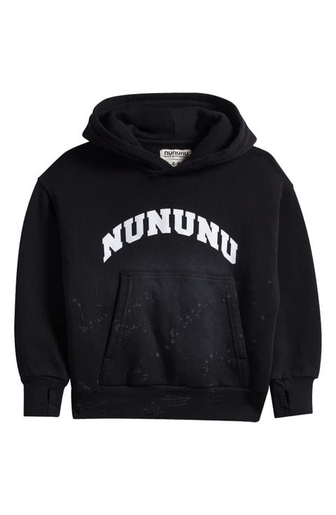 Kids' Splashy Nununu Cotton Hoodie (Toddler & Little Kid)