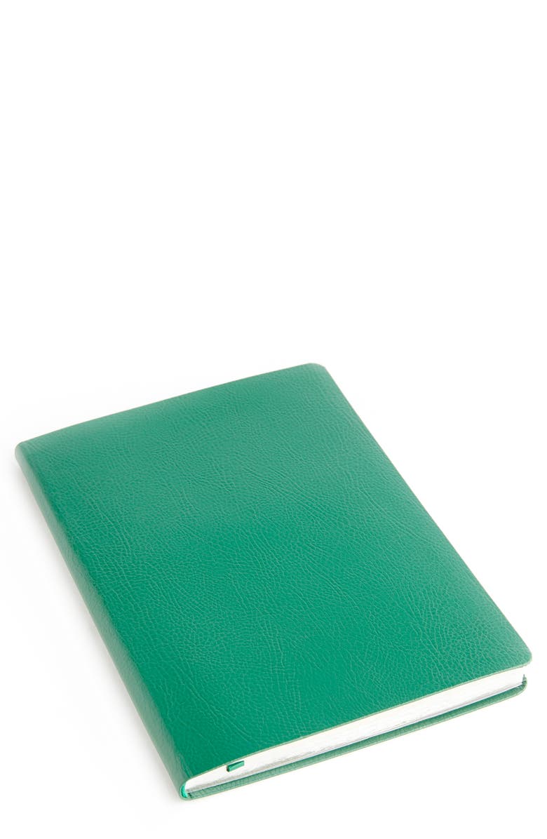 ROYCE New York Leather Bound Journal, Main, color, Green