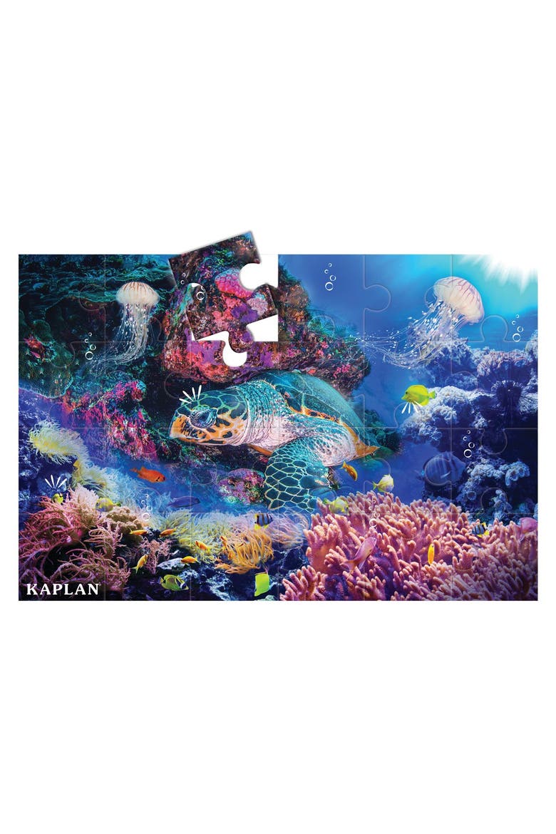 Sea Life Floor Puzzle - 24 Pieces, Alternate, color, Multicolored