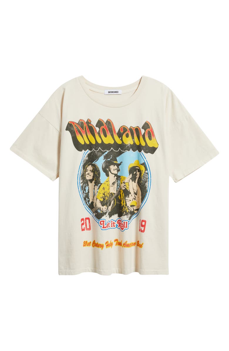 Daydreamer Midland Let it Roll Cotton Graphic T-Shirt, Alternate, color,