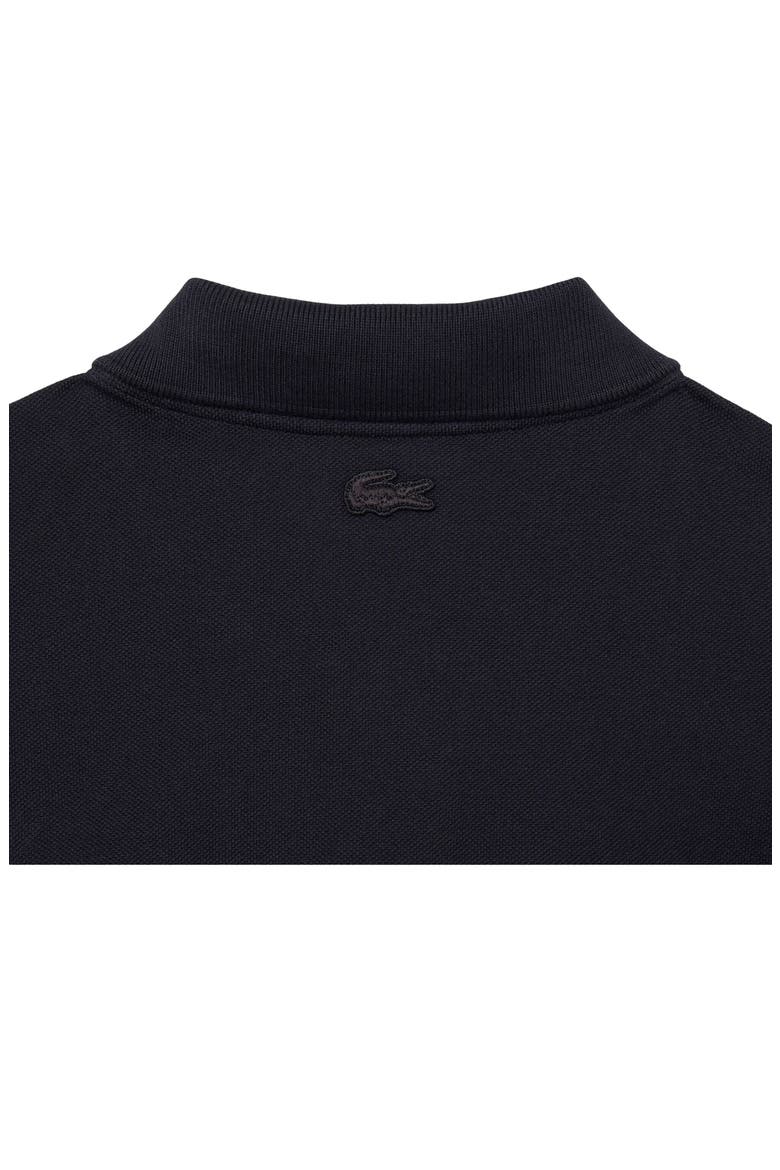 Cotton Piquè Polo, Alternate, color, BLACKBIRD