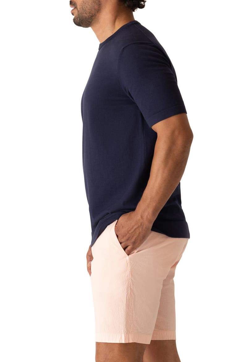 Modern Knit Crewneck T-Shirt, Alternate, color, MIDNIGHT