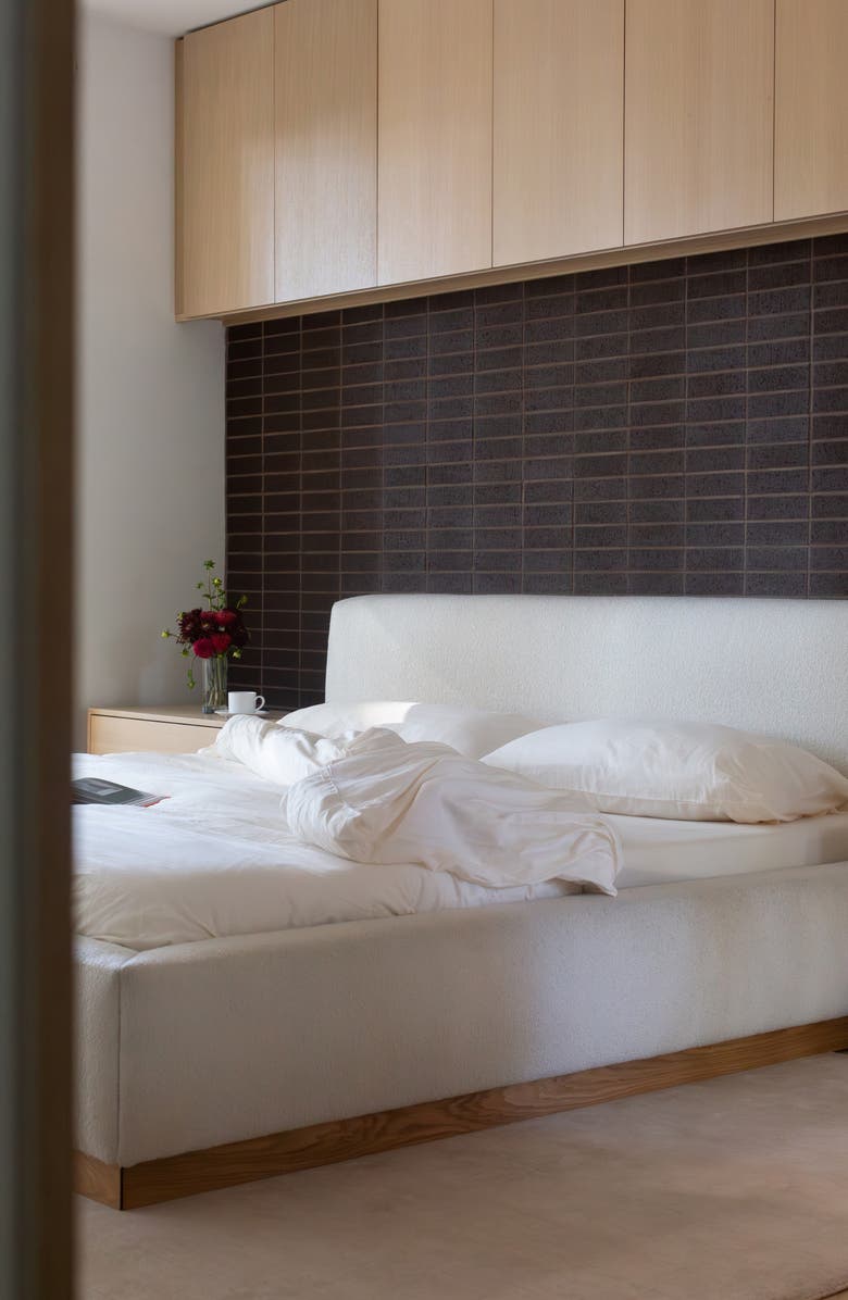 ettitude Clean Lyocell & Hemp Duvet Cover, Alternate, color, Stone