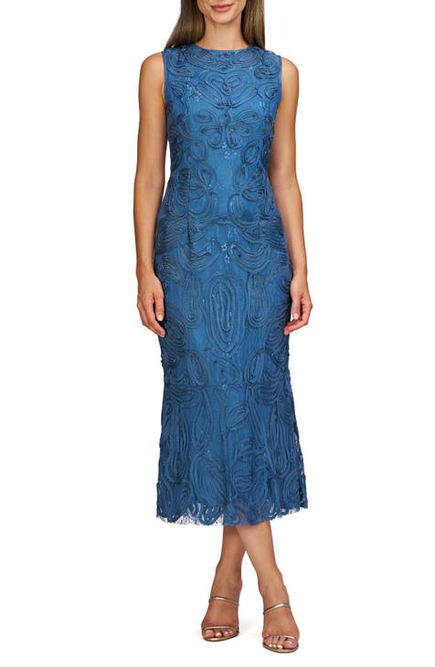 Nordstrom soutache lace midi dress hotsell