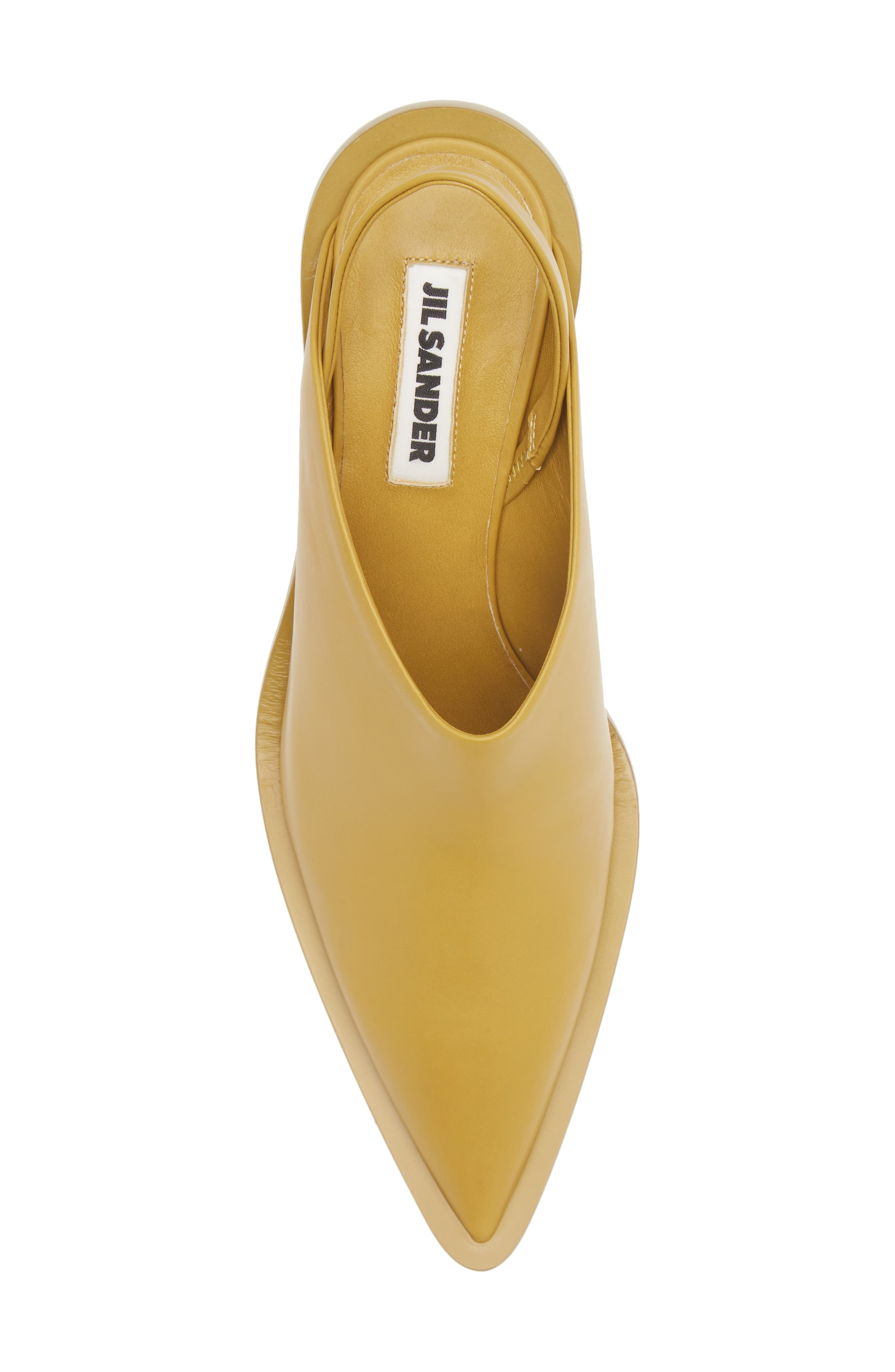 Jil Sander Pointed Toe Slingback Pump, Alternate, color, 