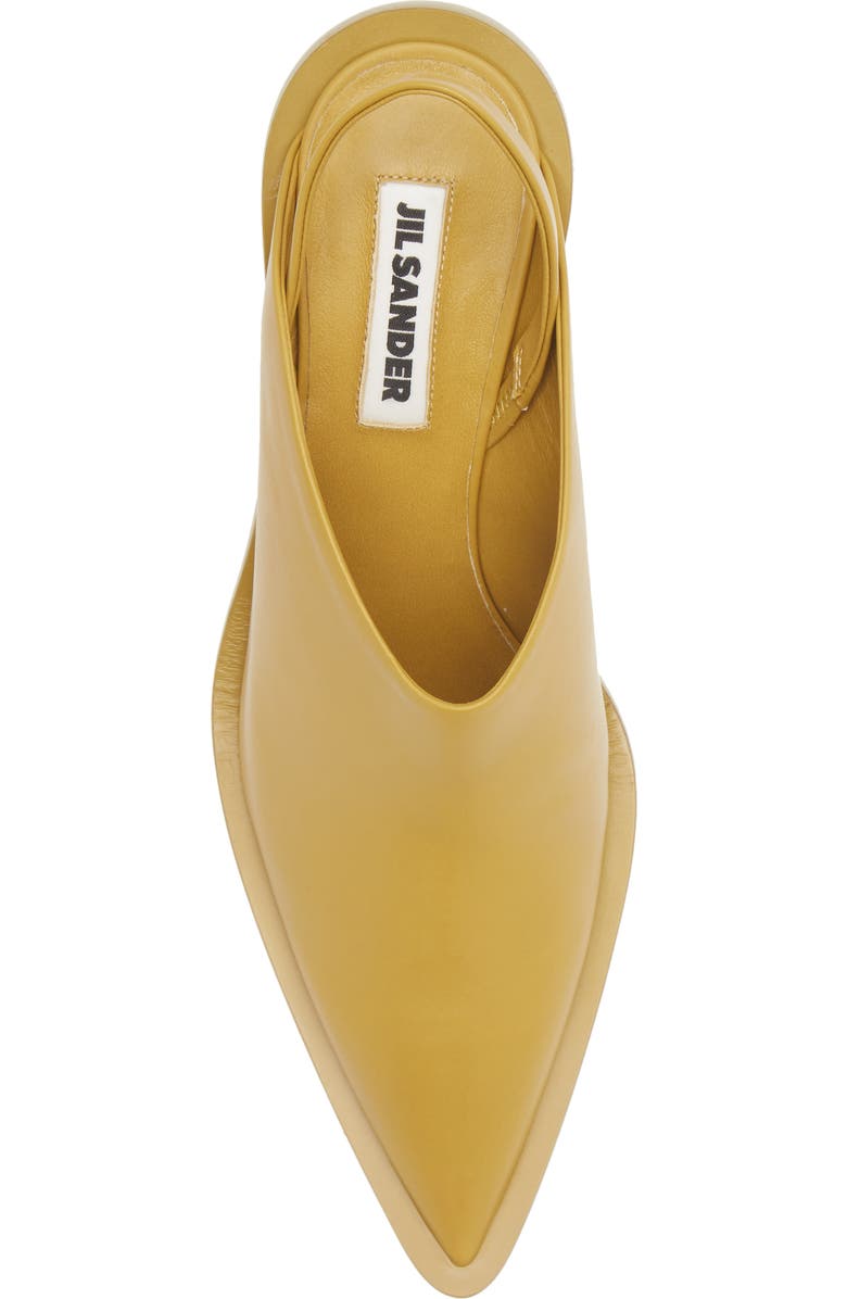 Jil Sander Pointed Toe Slingback Pump, Alternate, color,