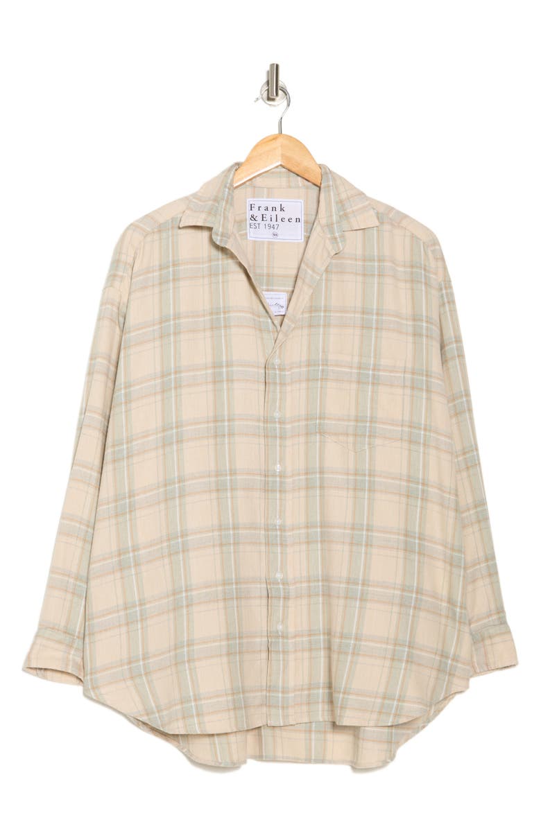 Frank & Eileen Shirley Plaid Oversize Button-Up Shirt, Alternate, color, 
