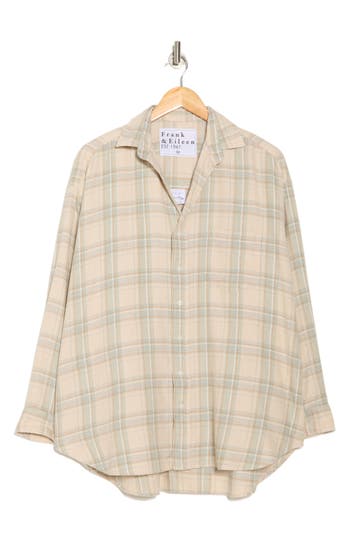 Frank & Eileen Shirley Plaid Oversize Button-up Shirt