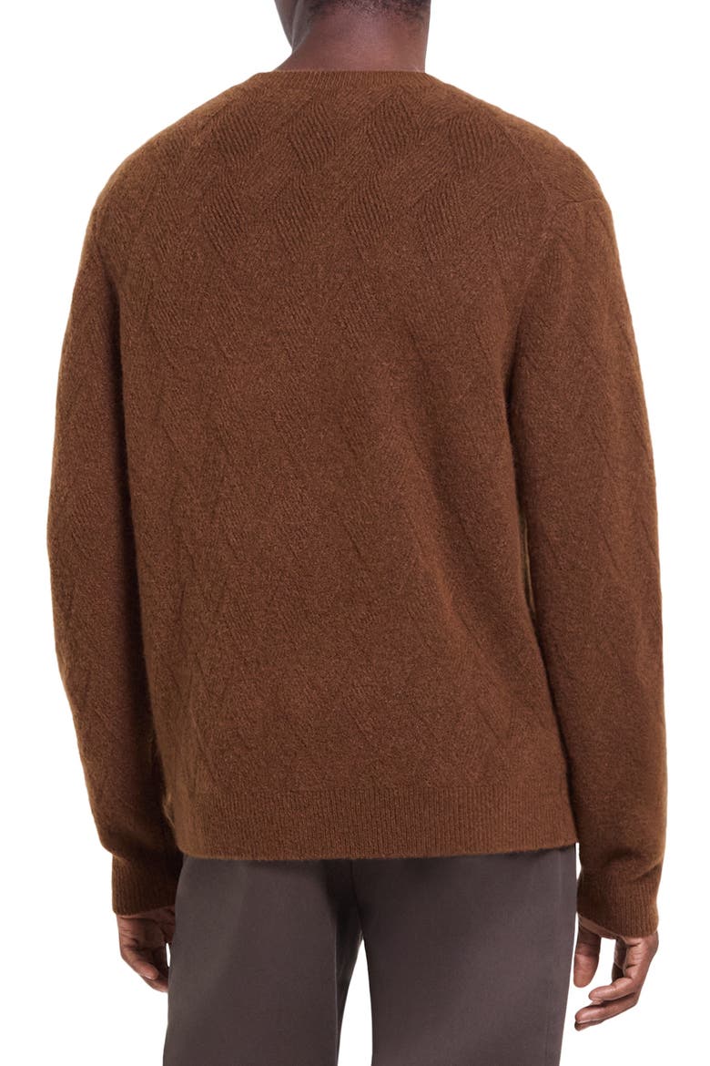 Sascha Crewneck Sweater, Alternate, color, DARK ACACIA - 2U9