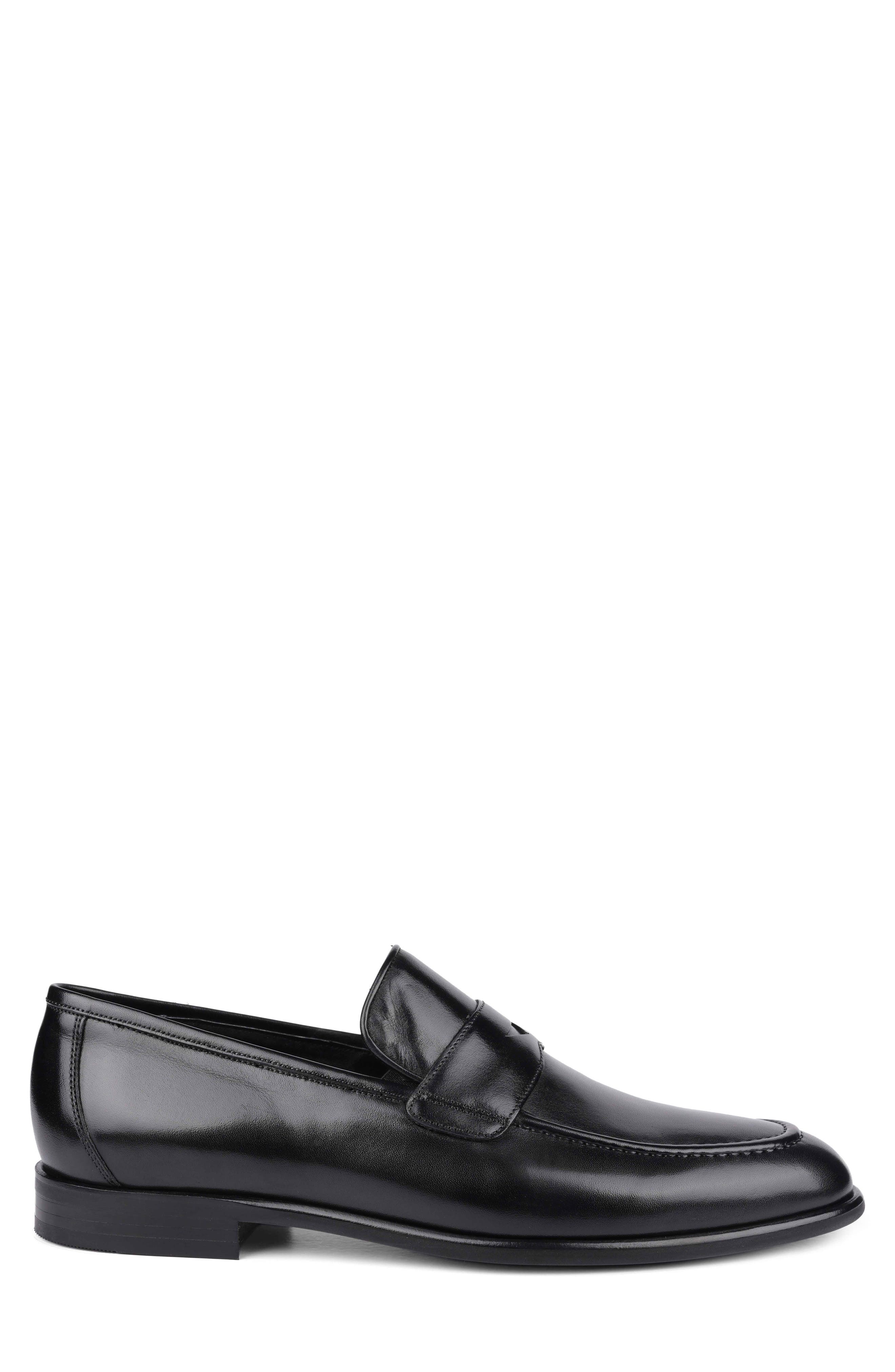 VELLAPAIS Galano Penny Loafer, Alternate, color, Black