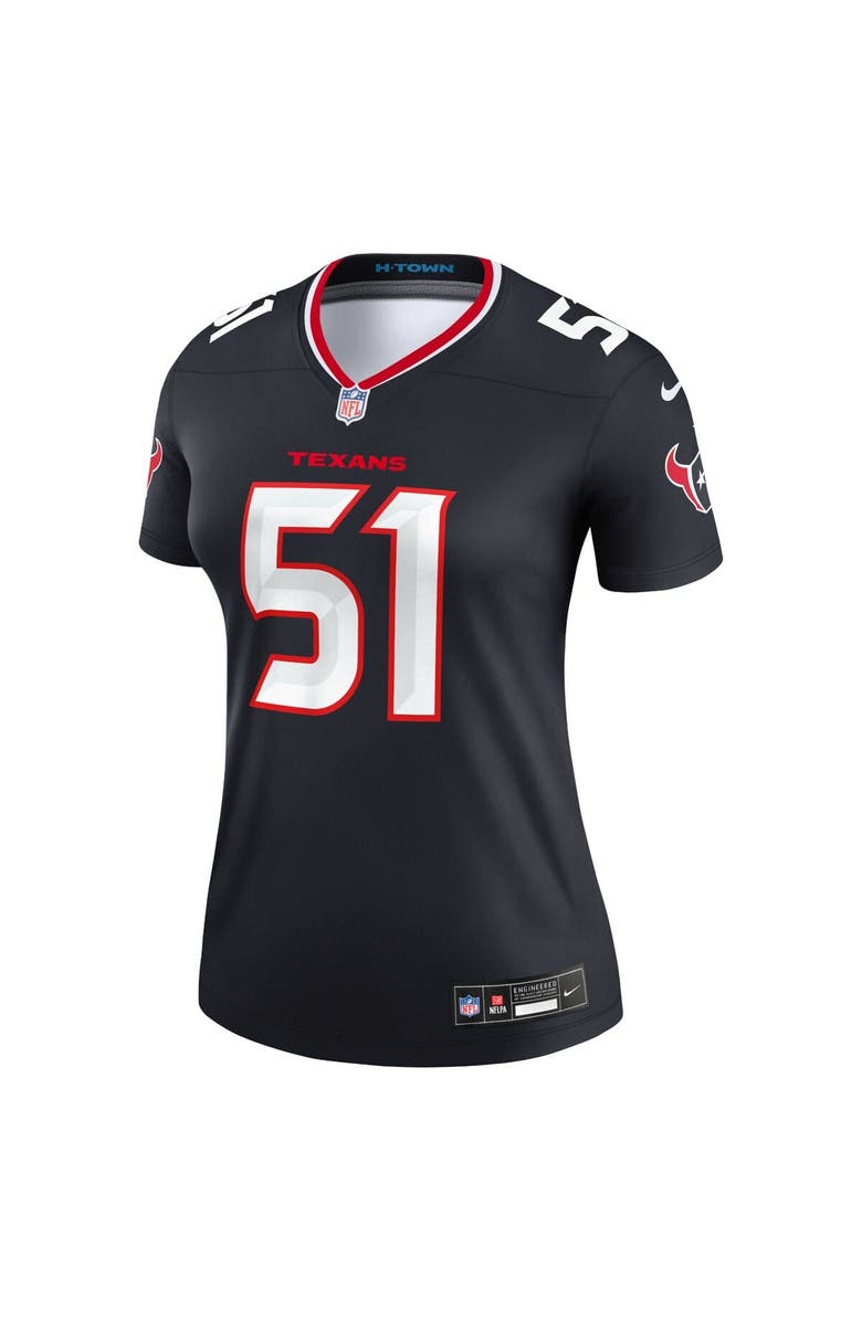 Nike Women's Nike Will Anderson Jr.  Navy Houston Texans Legend Player Performance Top, Alternate, color, Navy