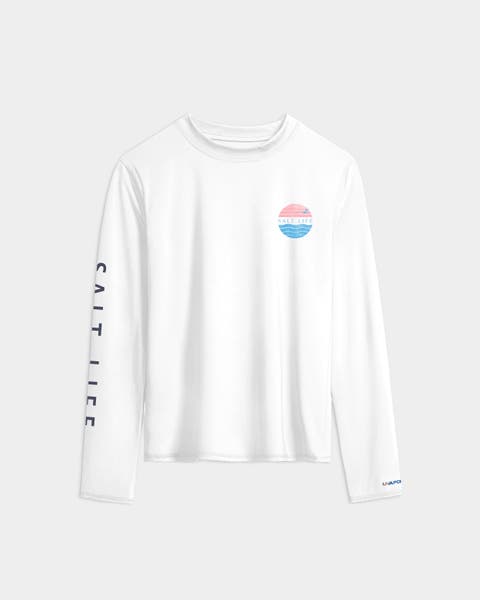 Coral Life Flag Performance Long Sleeve Tee