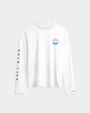 Salt Life Coral Life Flag Performance Long Sleeve Tee