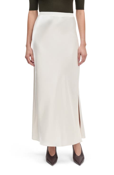 The Josie Satin Skirt