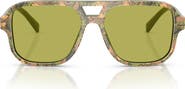 Dolce&Gabbana 50mm Pilot Sunglasses