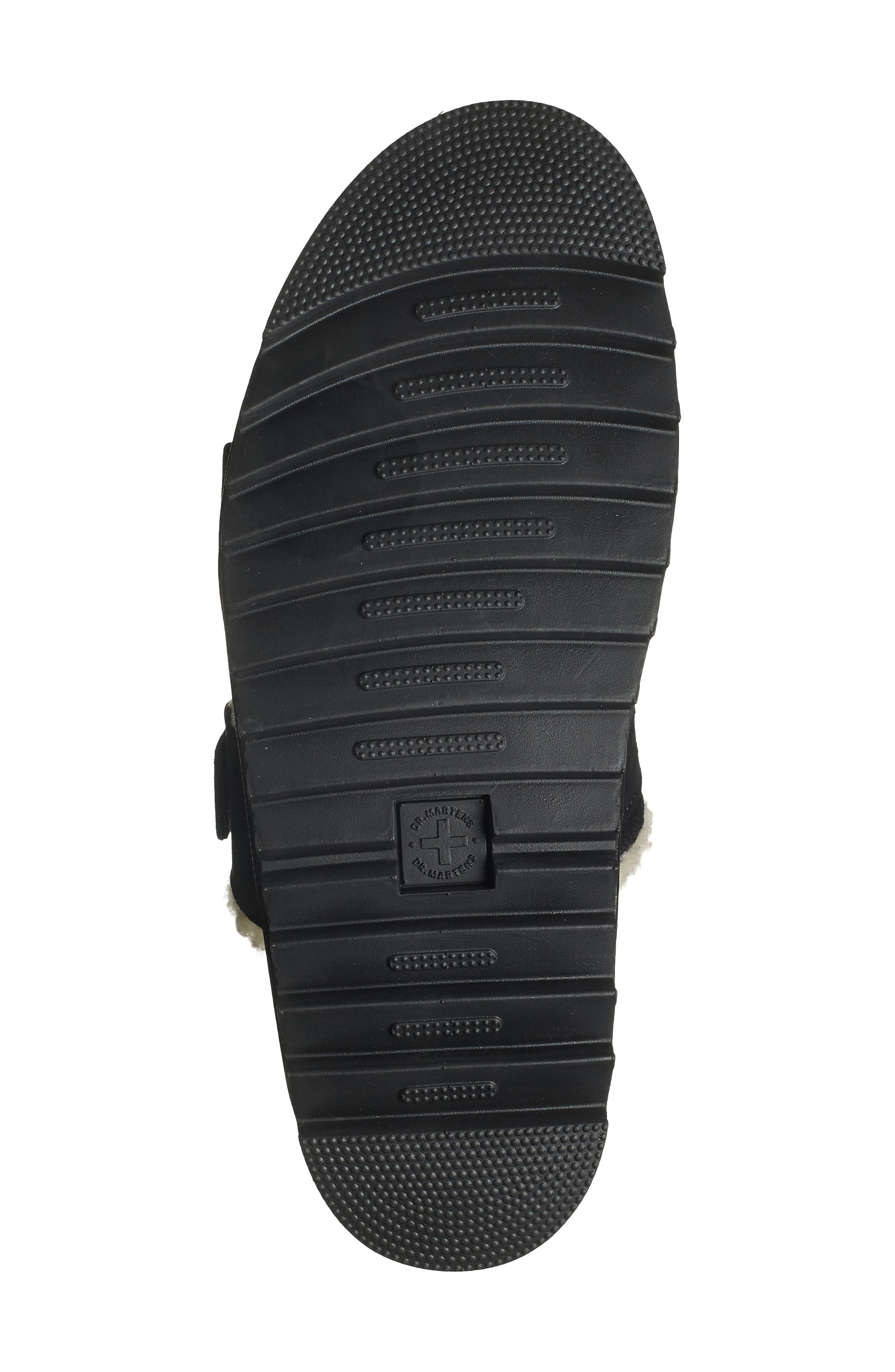 Dr. Martens Myles Faux Fur Platform Sandal, Alternate, color, 