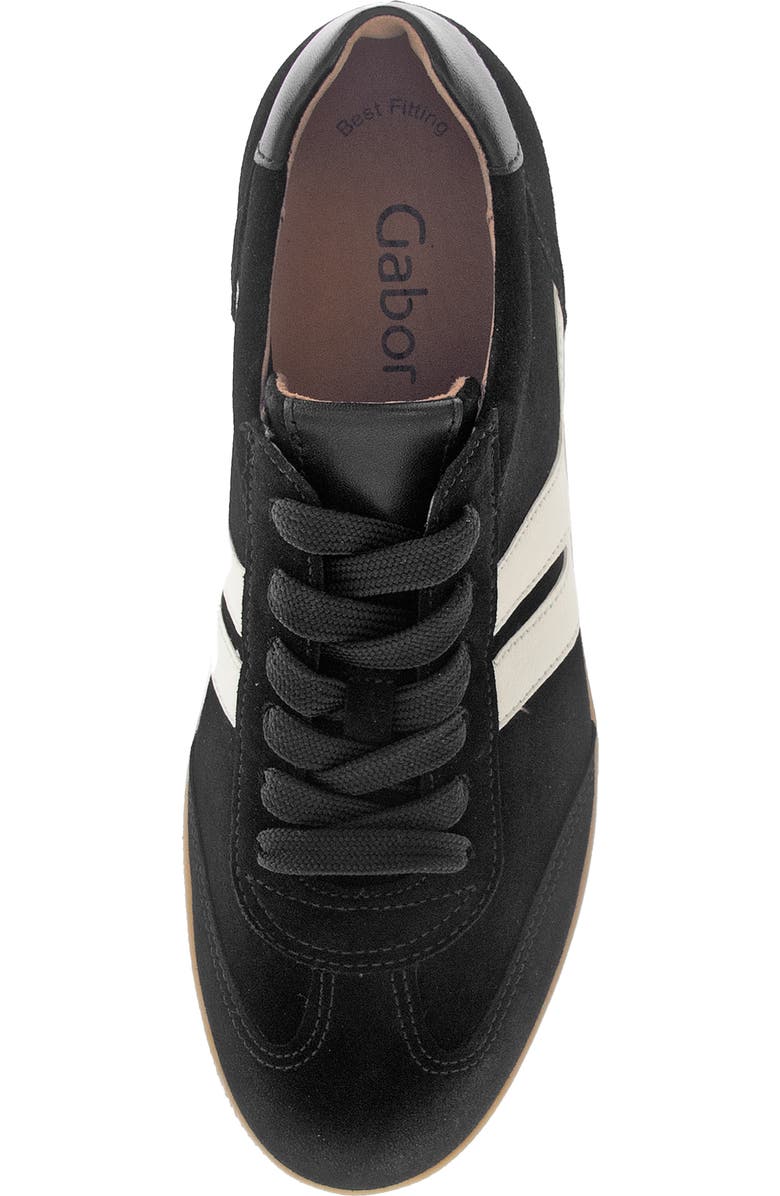 Gabor 63.300 Sneaker, Alternate, color, Black