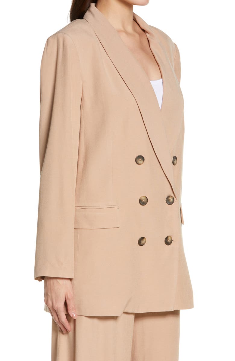 L'AGENCE Jayda Relax Double Breasted Blazer, Alternate, color,