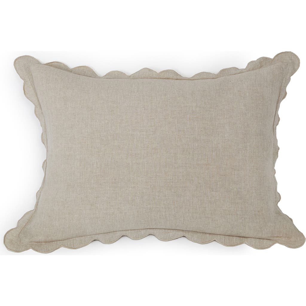 Pom Pom At Home Kelly Linen Sham In Brown