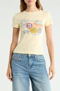 BDG Urban Outfitters Holiday Stamps Graphic Baby Tee