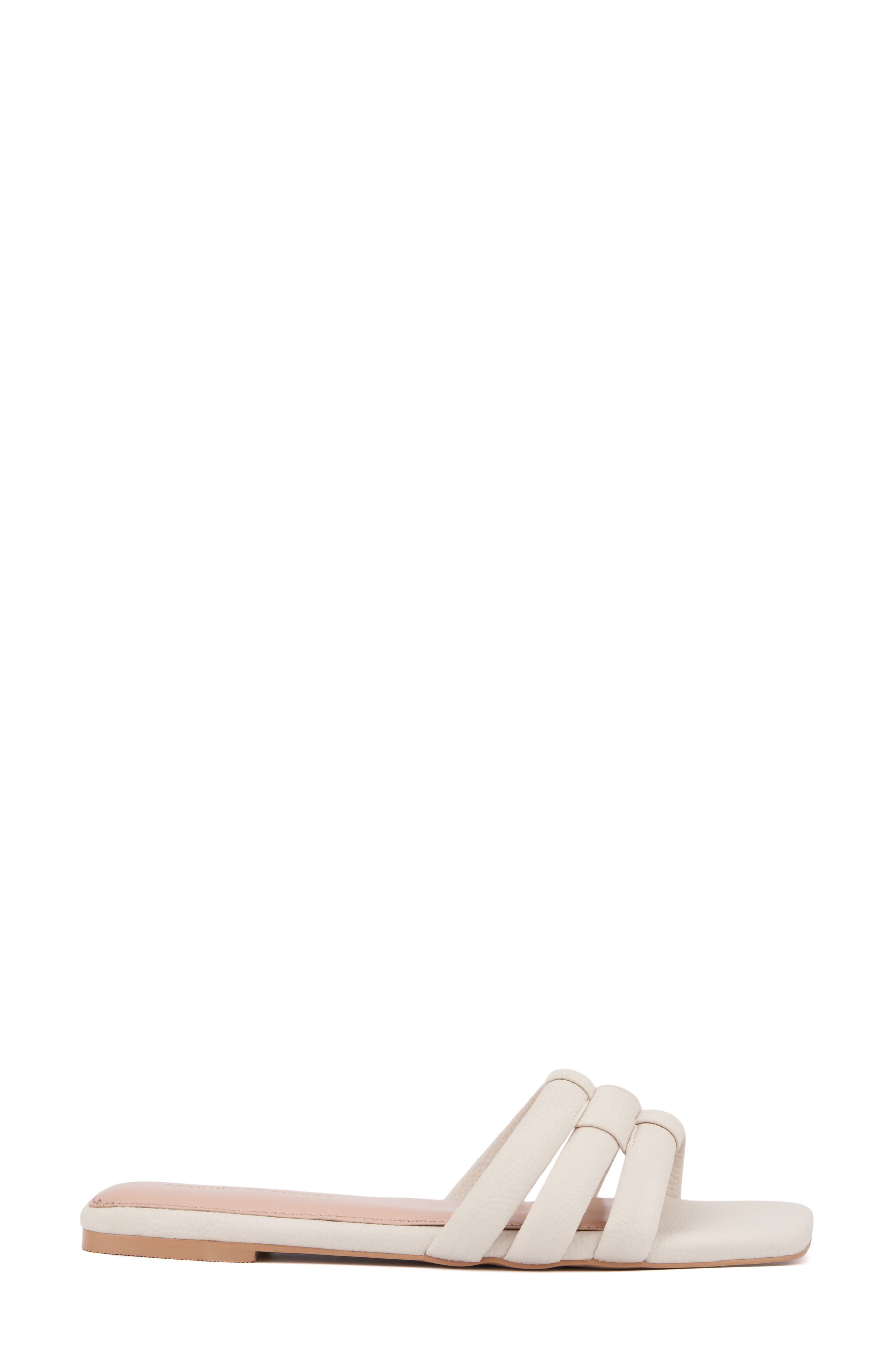 Gaiana Slide Sandal - Wide Width, Alternate, color, BONE