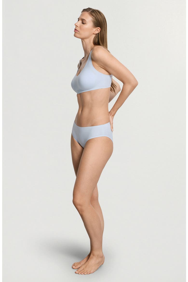 Invisible Touch Wireless Soft Cup Bra, Alternate, color, BLUE DOVE