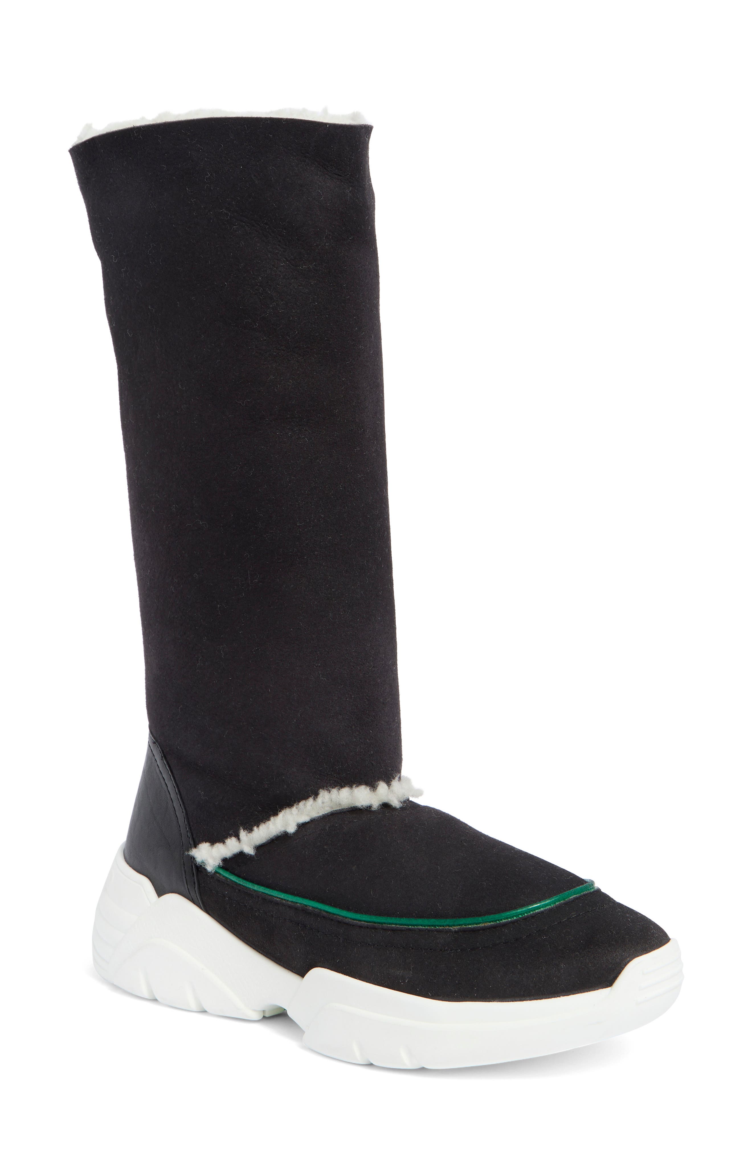 Longchamp Fleece Lined Tall Boot