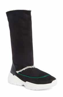 Longchamp Fleece Lined Tall Boot