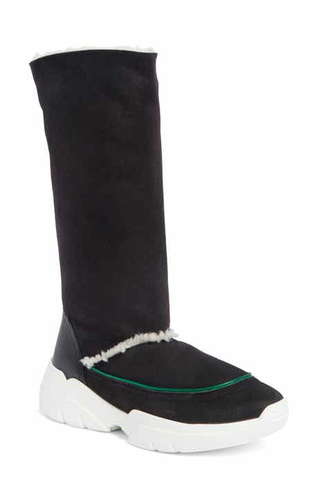 Longchamp Fleece Lined Tall Boot