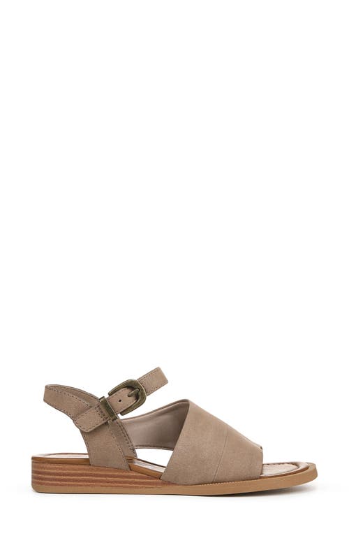 Blowfish Malibu Ardice Sandal In Oak Tan Faux Suede
