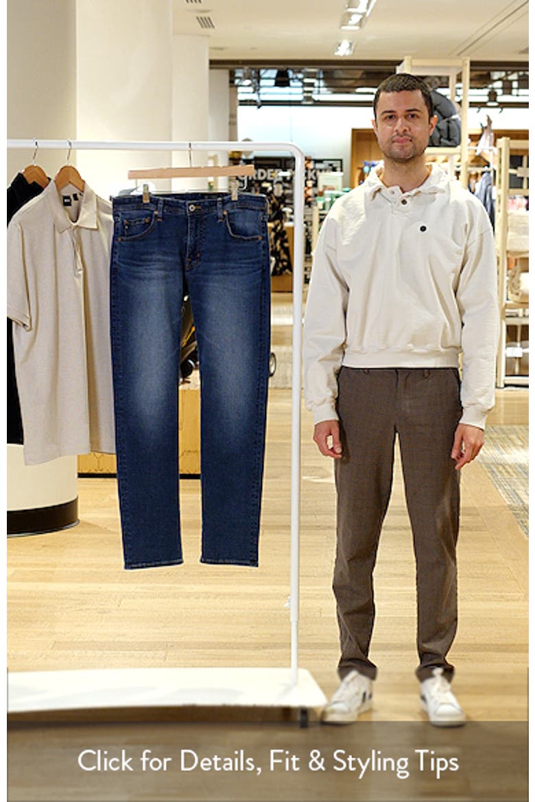 Slim Straight Leg Jeans video