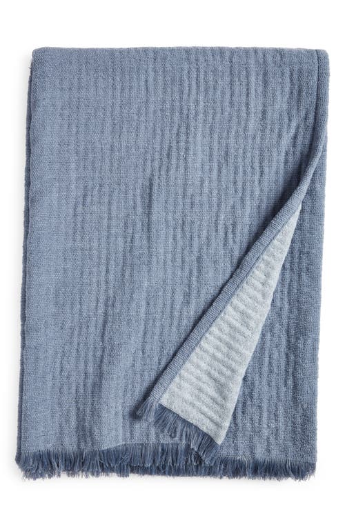 Nordstrom Chenille Throw In Blue Chip Multi