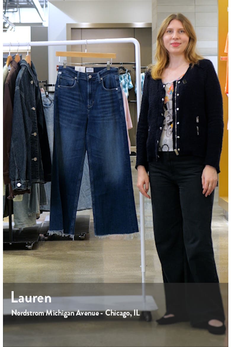 Lyra Crop Wide Leg Jeans video