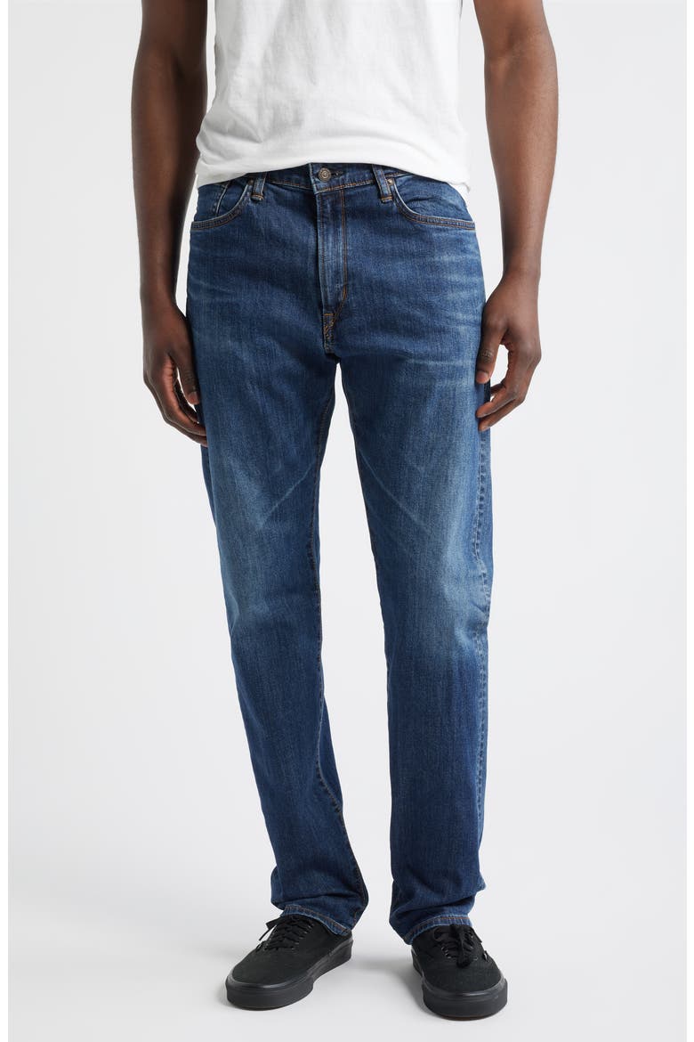 Regular Tapered Jeans, Main, color, NAKABA