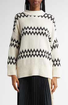 Reiss Ivy Wool Blend Fair Isle Sweater
