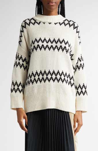 Reiss Ivy Wool Blend Fair Isle Sweater