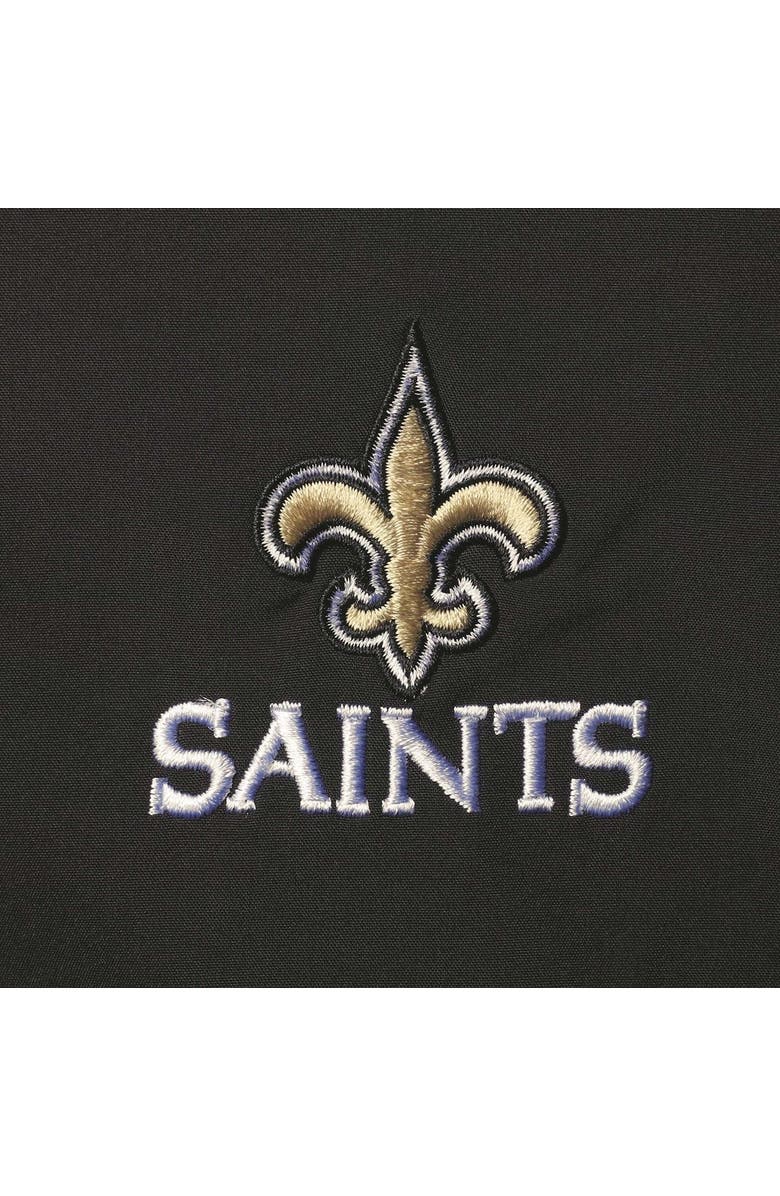 DUNBROOKE Women's Black New Orleans Saints Full-Zip Sonoma Softshell Jacket, Alternate, color, Black