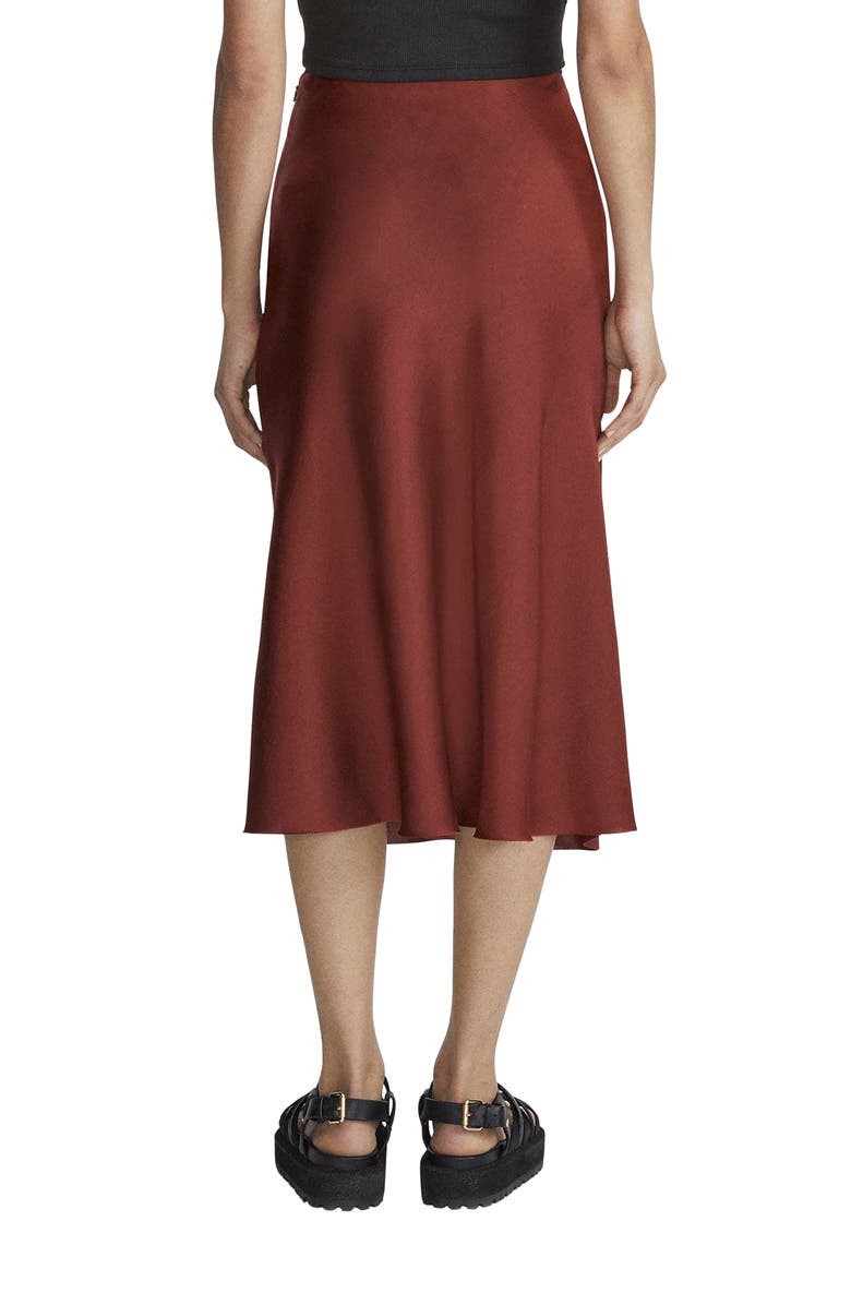 rag & bone Jaci Satin Skirt, Alternate, color,