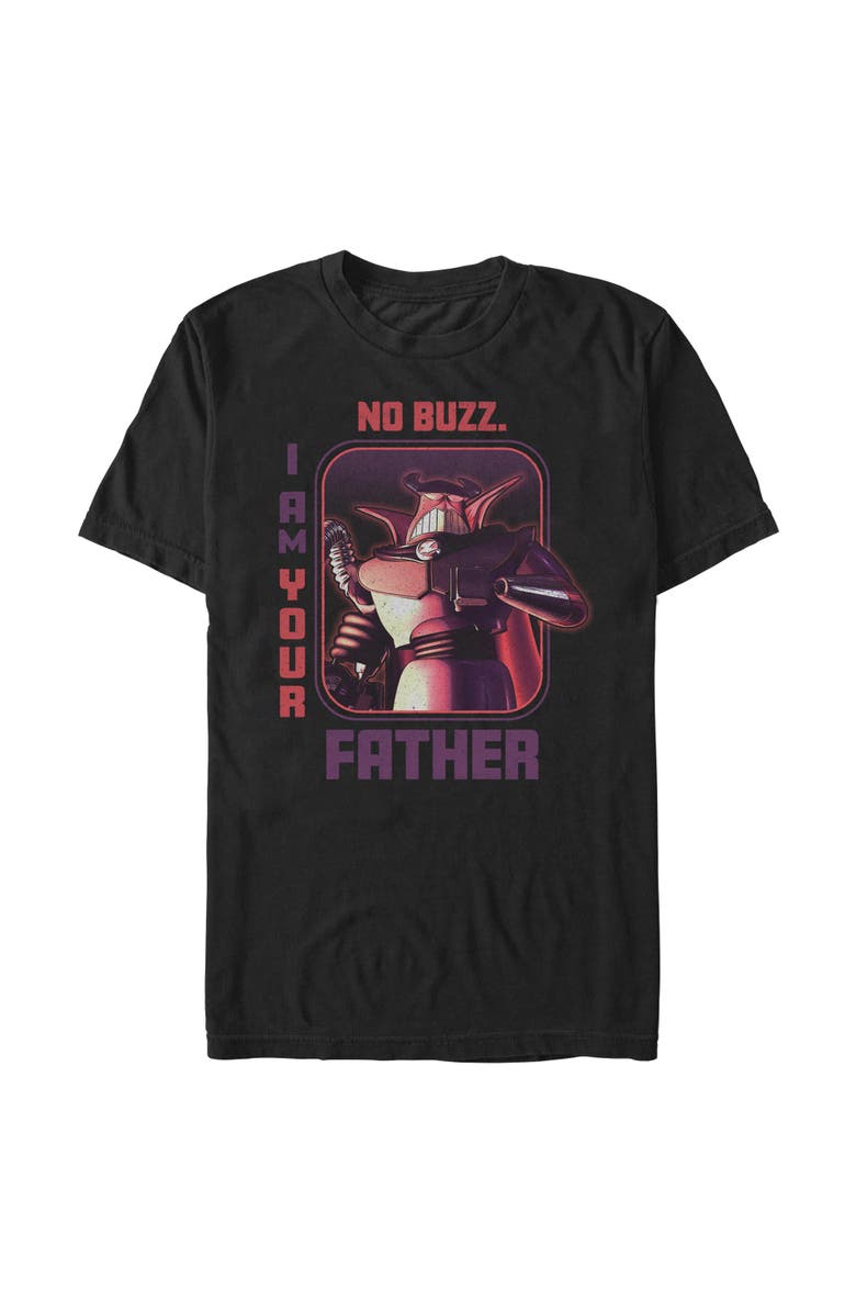 Toy Story Men's Toy Story Zurg I Am Your Father Graphic T-Shirt, Main, color, Black