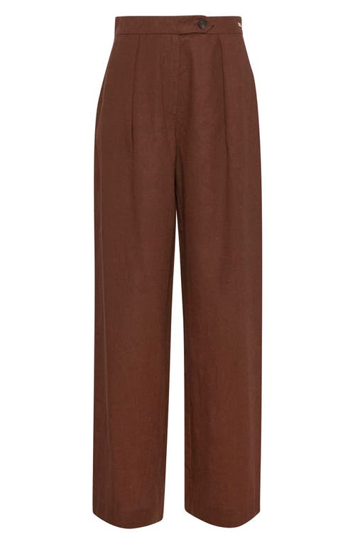 Barbour Lucy Pants In Walnut