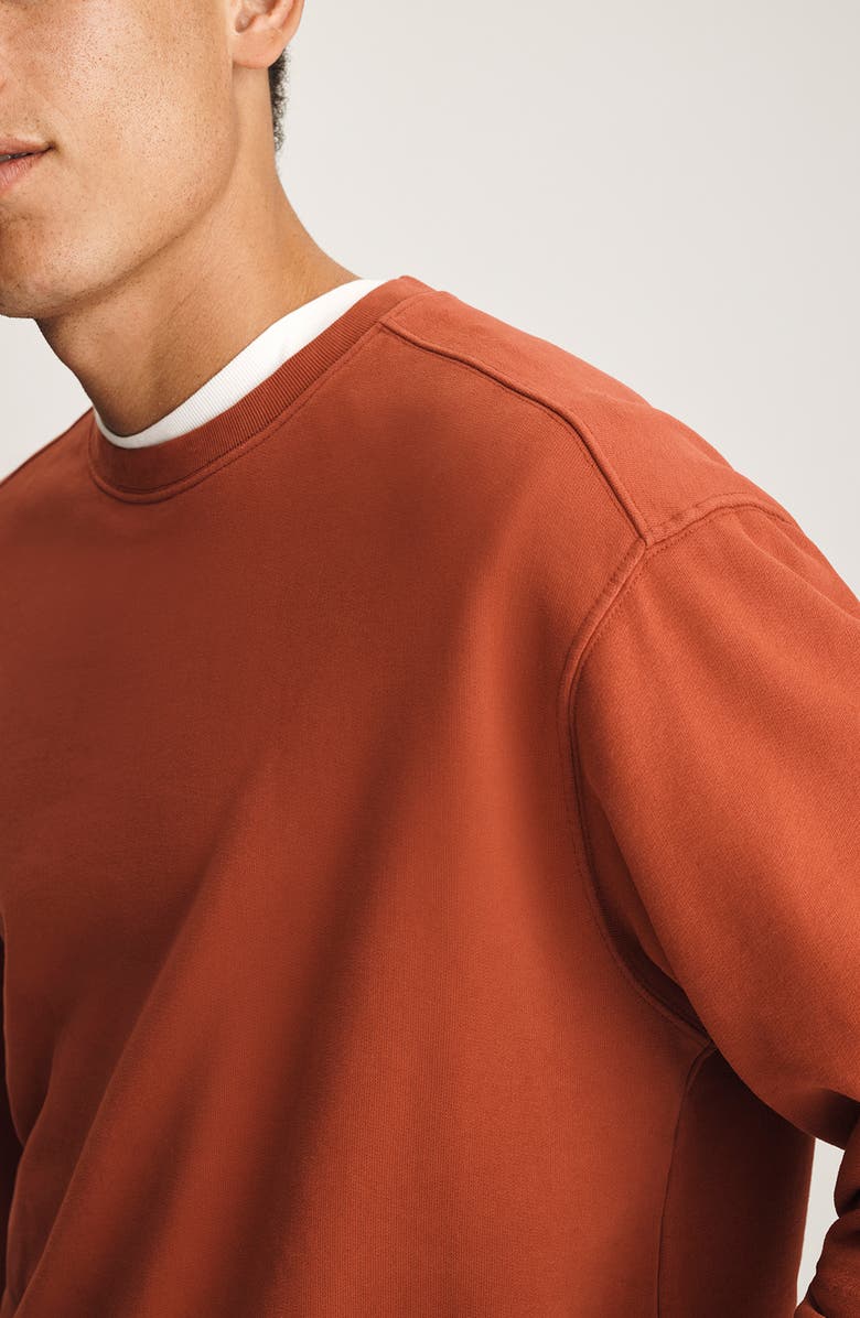 Mavi Jeans Loose Fit Cotton Crewneck Sweatshirt, Alternate, color, 