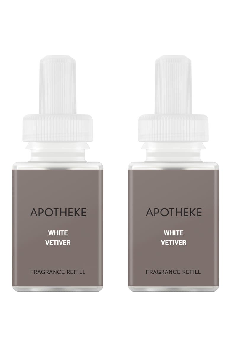 x Pura 2-Pack Smart Fragrance Diffuser Refills, Main, color, WHITE VETIVER