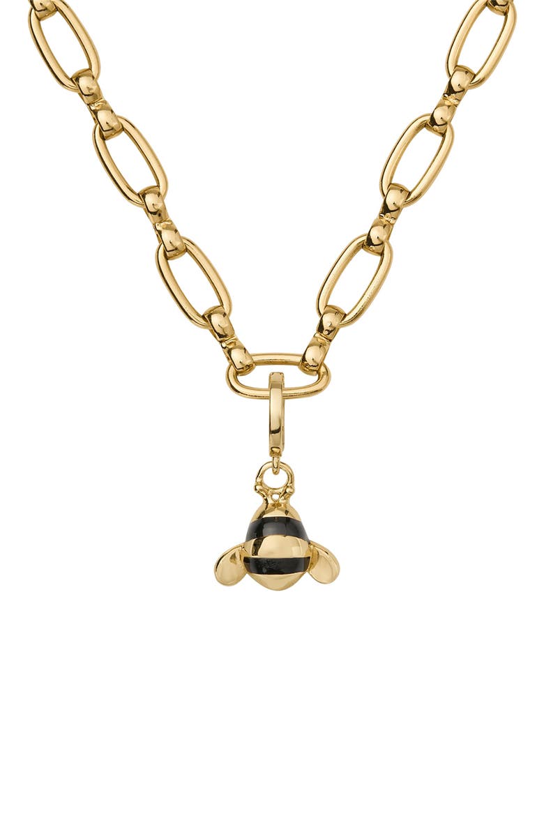 bee charm, Alternate, color, GOLD MULTI