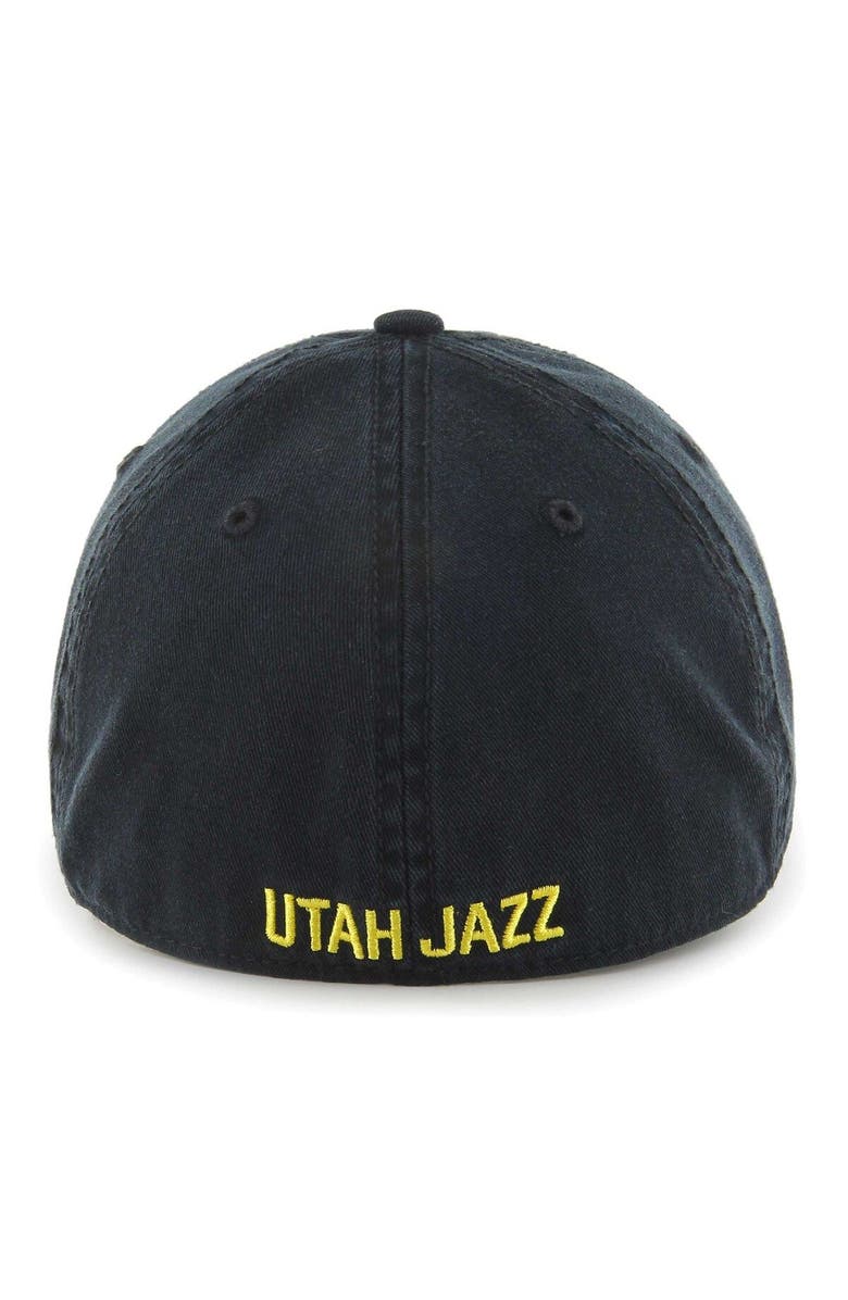 '47 Men's '47 Black Utah Jazz Classic Franchise Fitted Hat, Alternate, color, Black