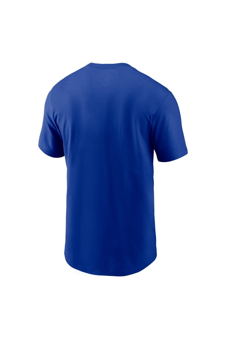 Men's Nike Royal Dallas Cowboys Rewind Team Spirit Essential Cotton T-Shirt, Alternate, color, Royal