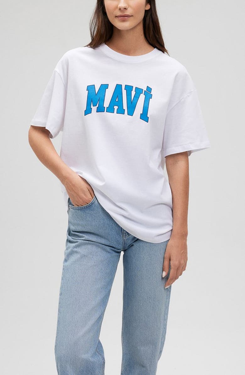 Mavi Jeans Graphic T-Shirt, Alternate, color,