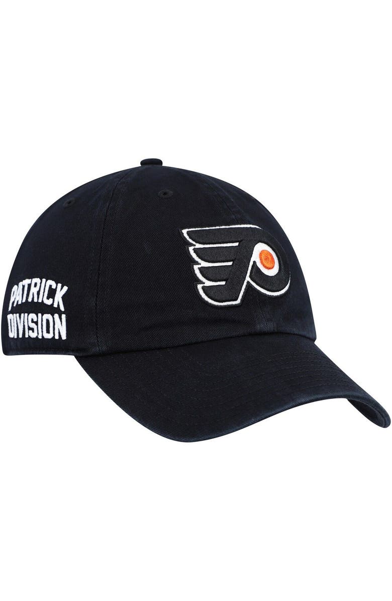 '47 Men's '47 Black Philadelphia Flyers Clean Up Adjustable Hat, Main, color, 
