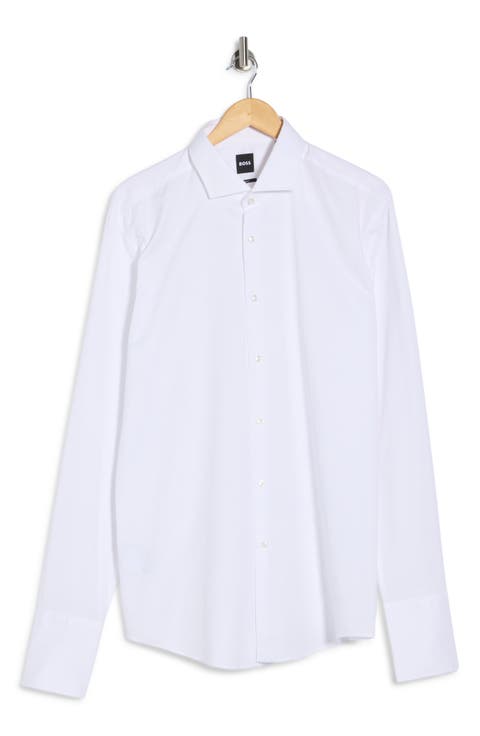 Hank Kent Slim Fit Cotton Dress Shirt
