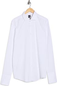 BOSS Hank Kent Slim Fit Cotton Dress Shirt